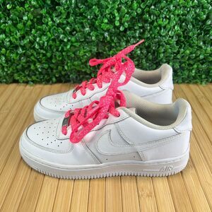 Nike Air Force 1 LE AF1 Kids Size 5Y Fits Womens 6.5 Shoes Sneakers White